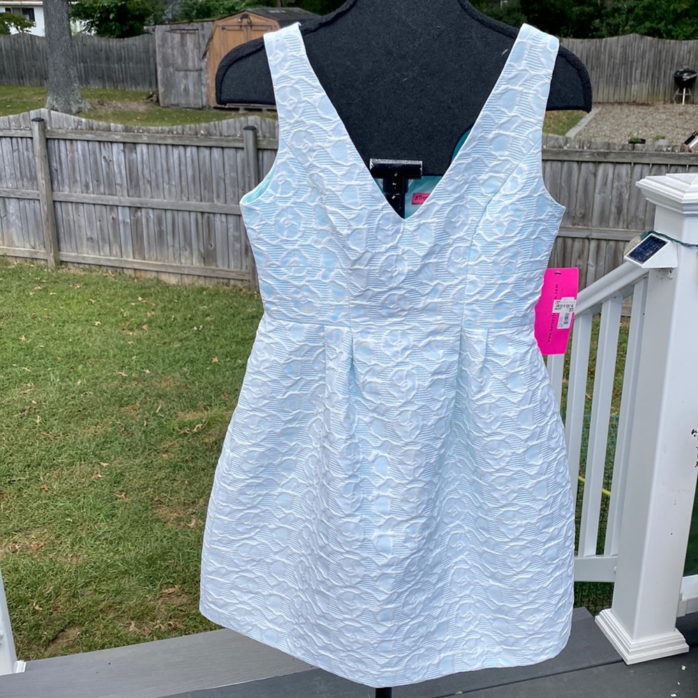 New with tags! Betsey Johnson a line dress with pockets!! Sz 8